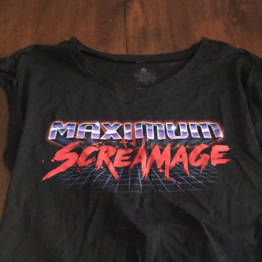 BRAND NEW Maximum screamage shirt